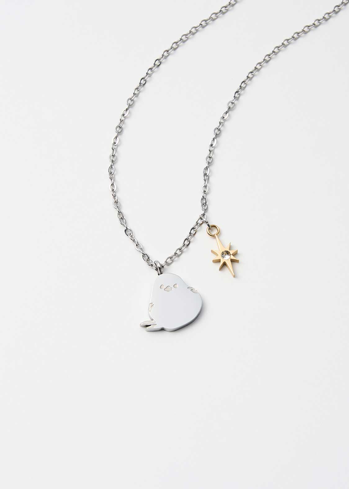 シマエナガ｜ステンレスネックレス｜ユニセックス｜グラニフ(graniph