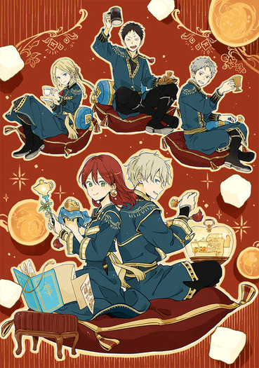 赤髪の白雪姫」初のコラボカフェ開催♪ 豊富なメニュー＆オリジナル