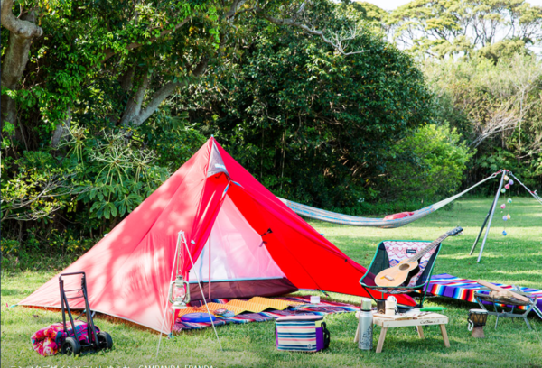 テンマクデザインのソロテント「パンダ」を、母子デイキャンプ用に衝動