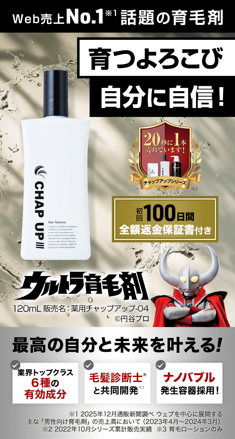 チャップアップ サプリ 4袋 賞味期限2025年8月以降 【公式通販】