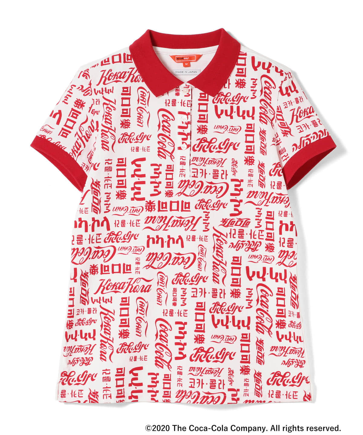 ゴルフ場で映える BEAMS GOLFの「コカ·コーラ」アイテムシリーズ