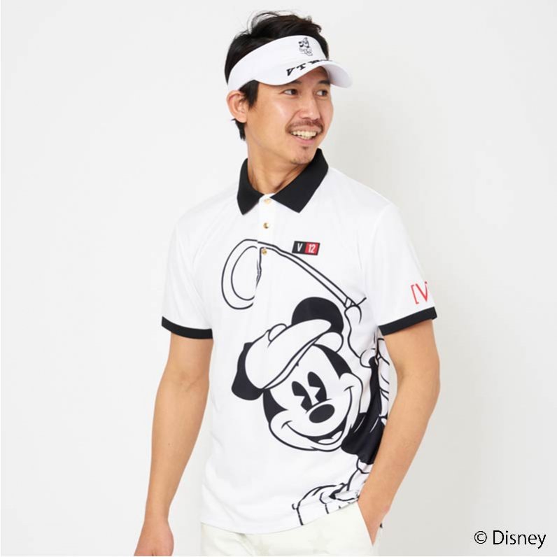 ファッションも楽しむ上級者のためのゴルフウェア＜V12のディズニー
