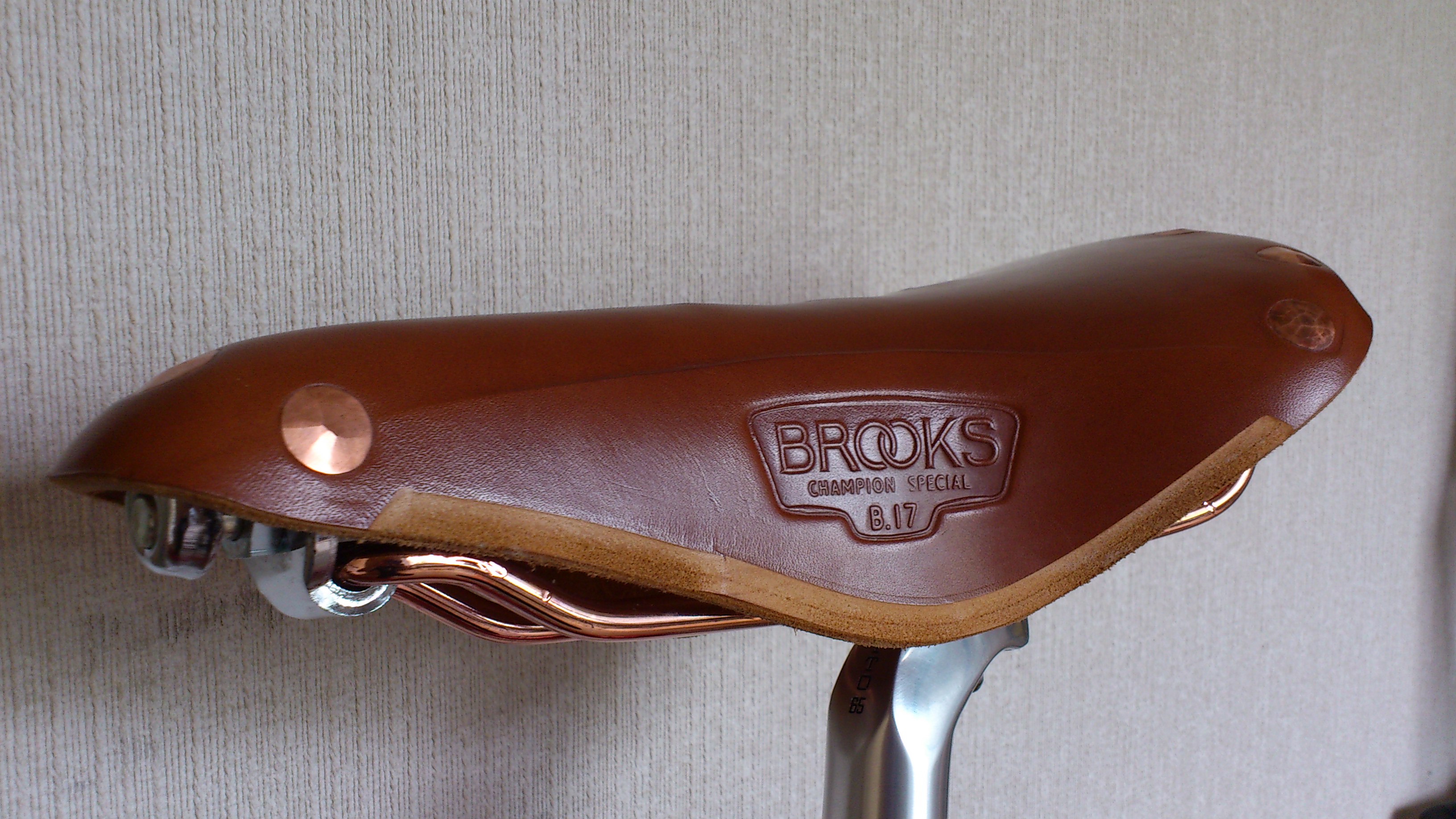BROOKS サドル ZOOM シートポスト セット BROOKS サドル ZOOM シート