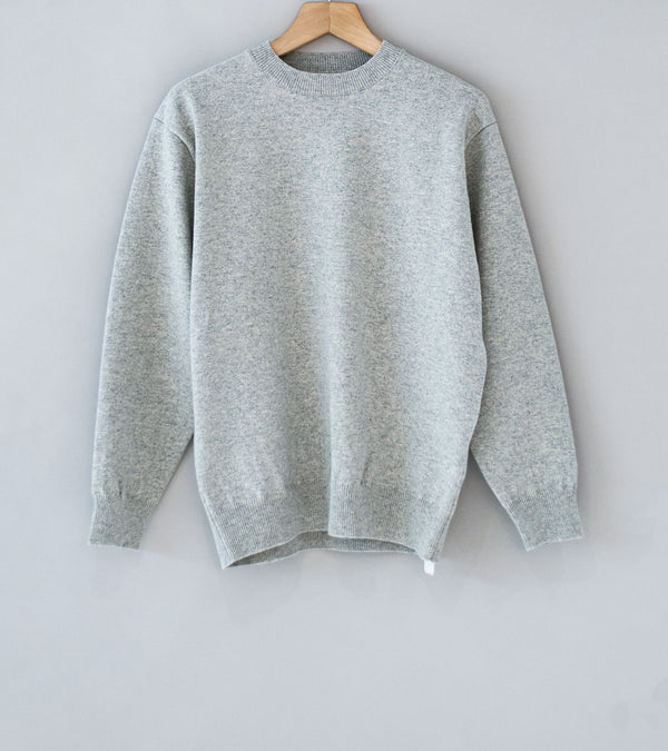 Yonetomi 'Rigid Cashmere Sweater Pullover' (Gray) – C'H'C'M'