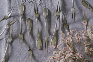 3本あり！エスカルゴ用シルバープレートフォーク フランスアンティーク