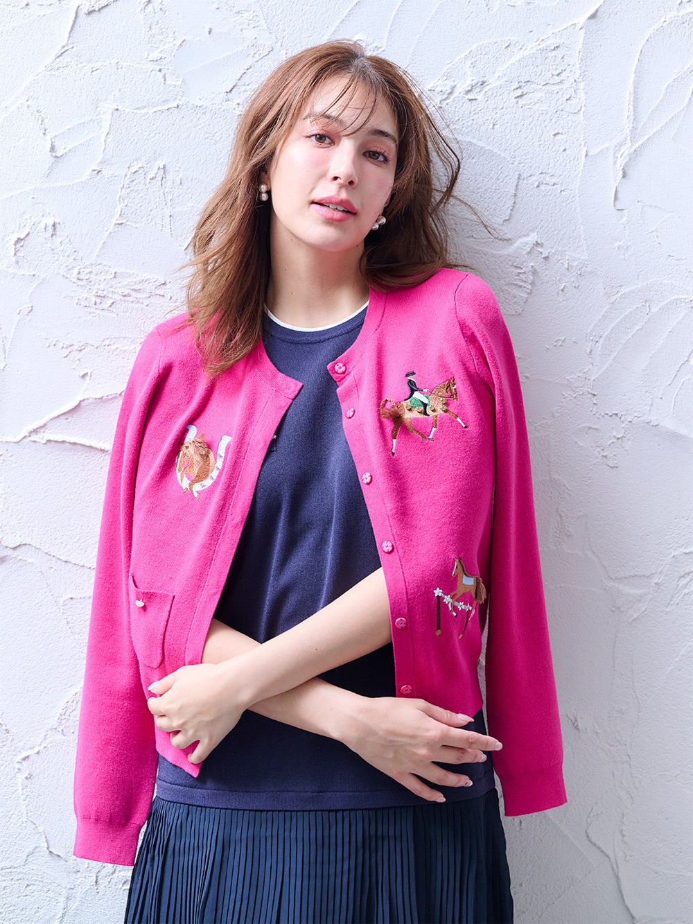 ハッピーホースカーディガン｜【公式】Chestyオンラインショップ