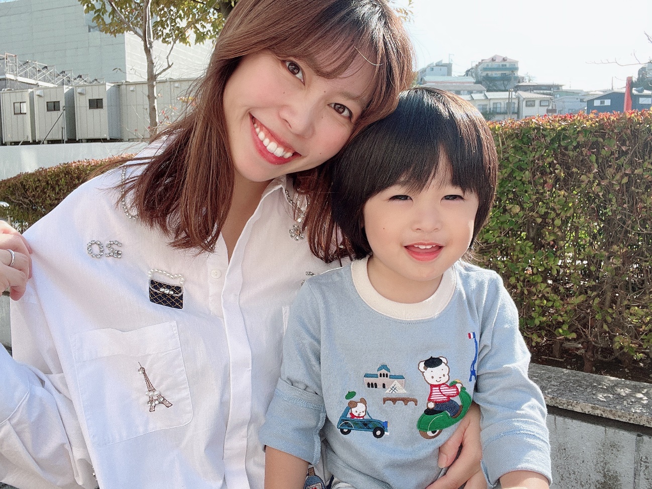 老舗子供服ブランド「ファミリア」とチェスティの親子リンクコーデを