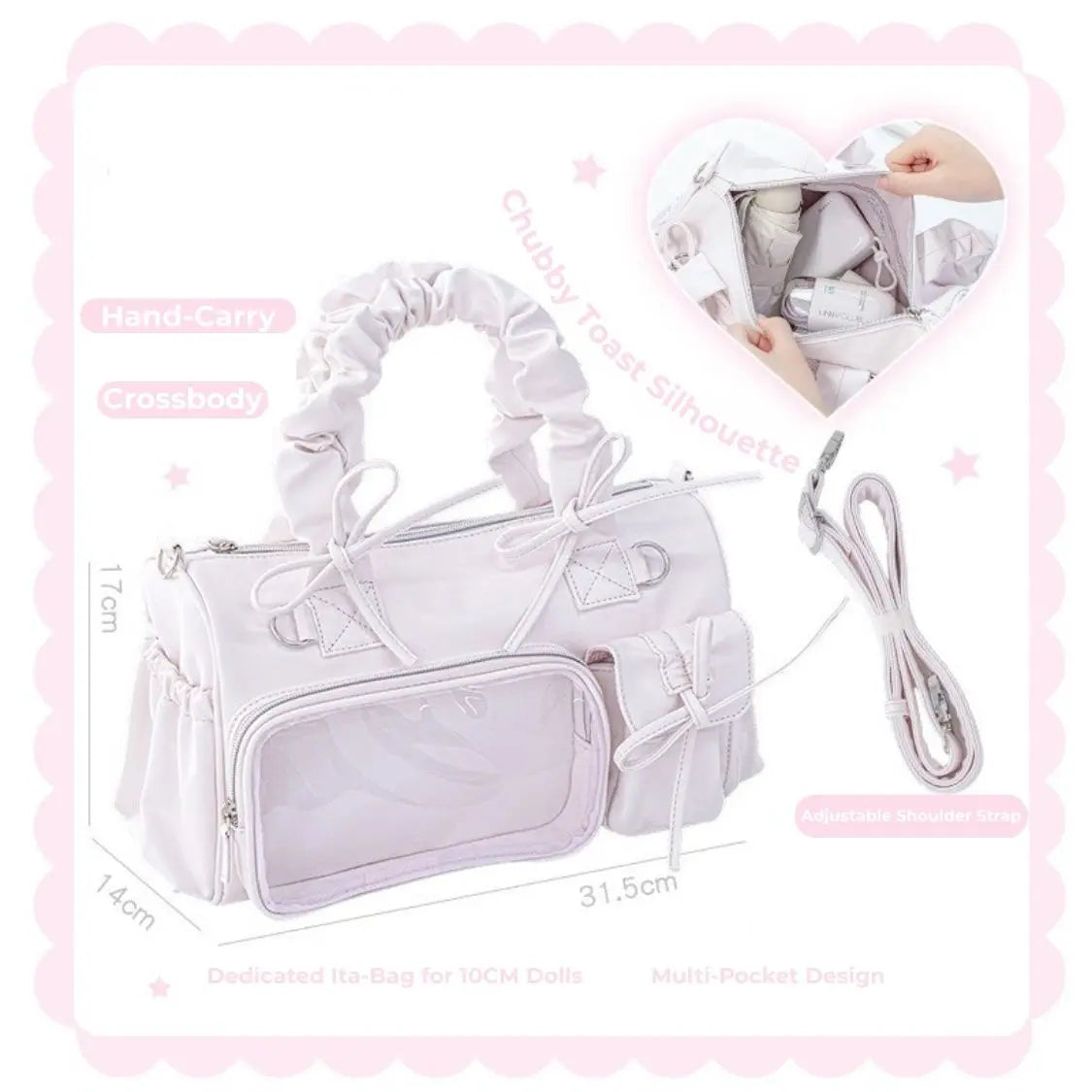 Chubby Toast Ruffle Bag – ChicChoi