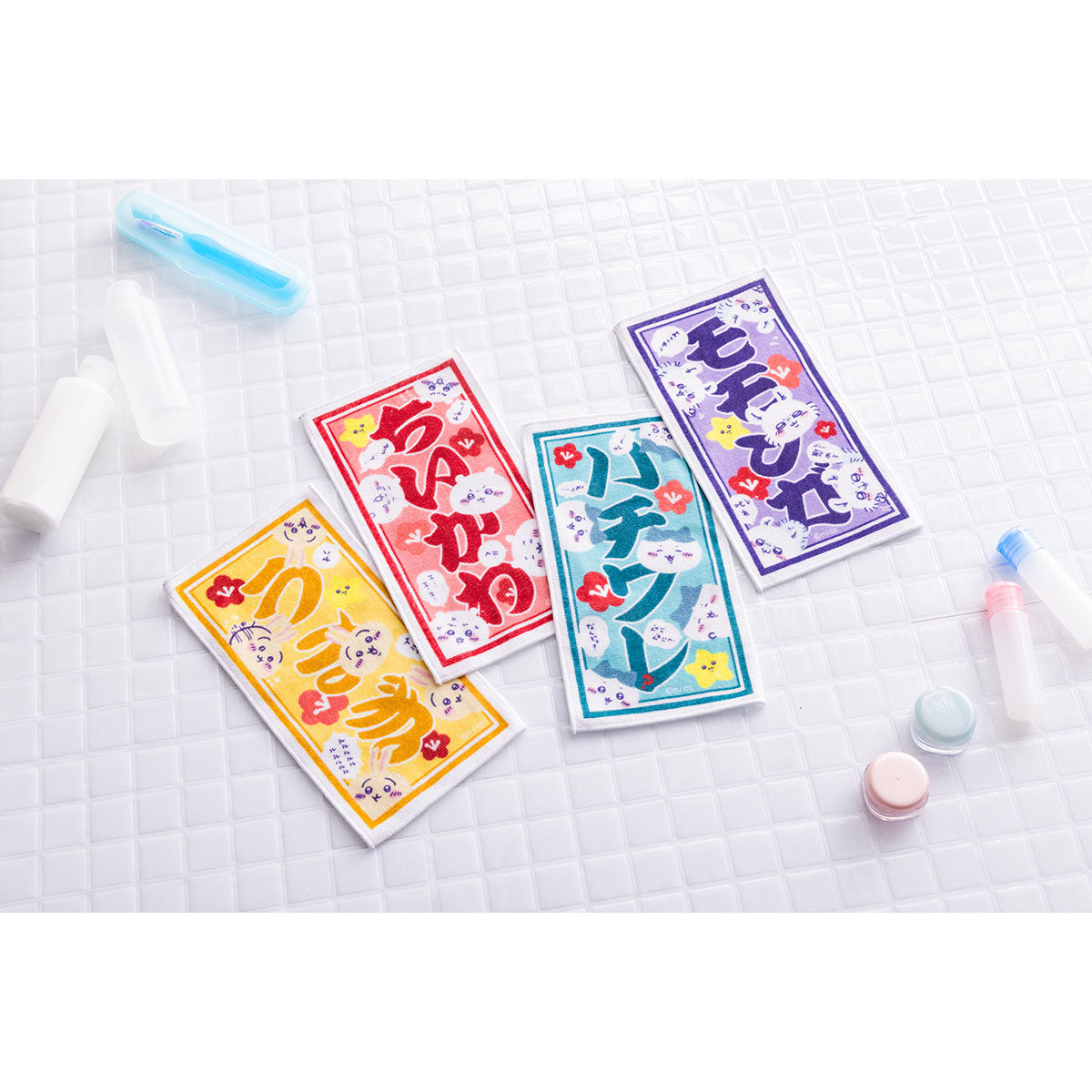 ちいかわ 東京みやげ 細めハンドタオル（ハチワレ） | ちいかわ