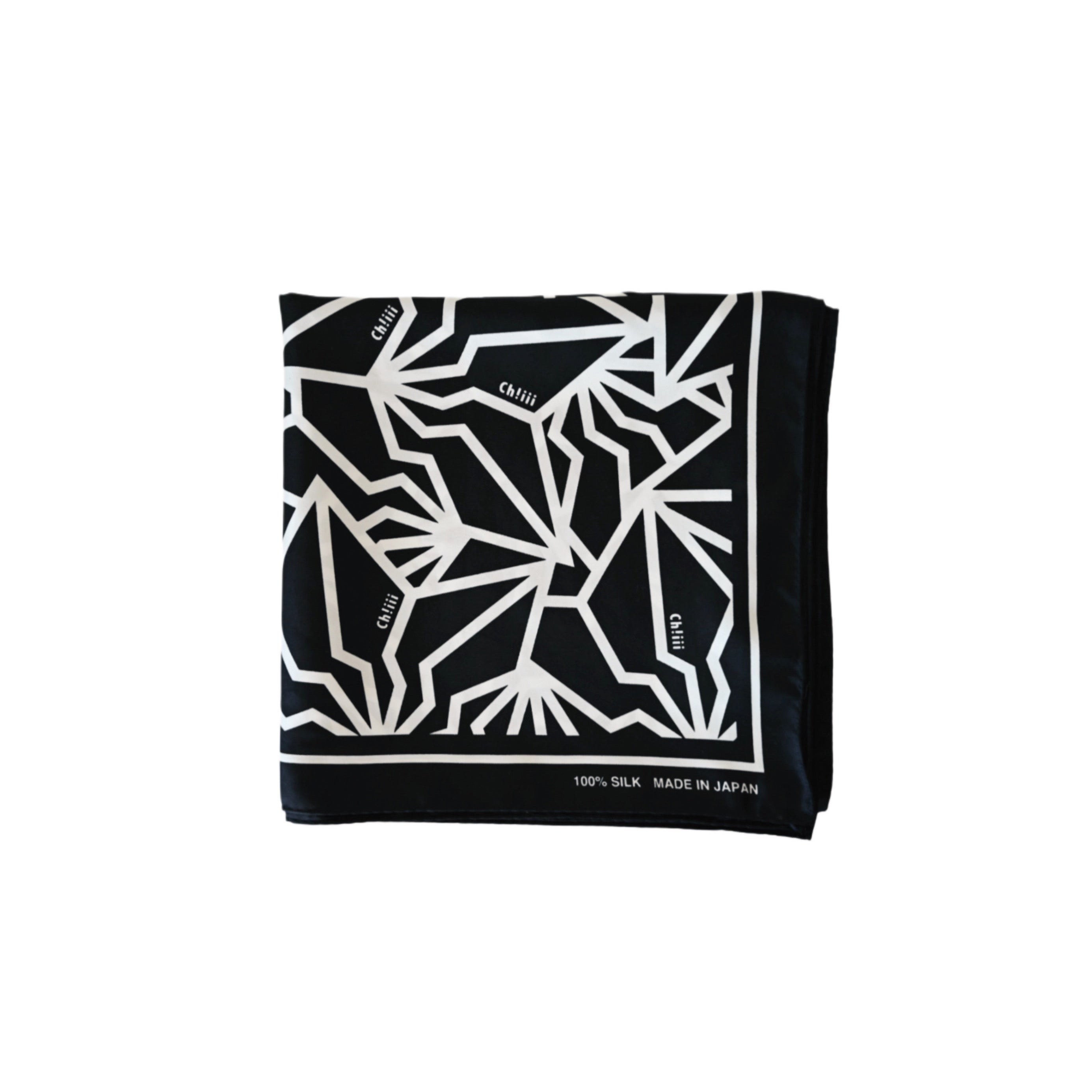 BAKIBAKI × ch!iii silk scarf