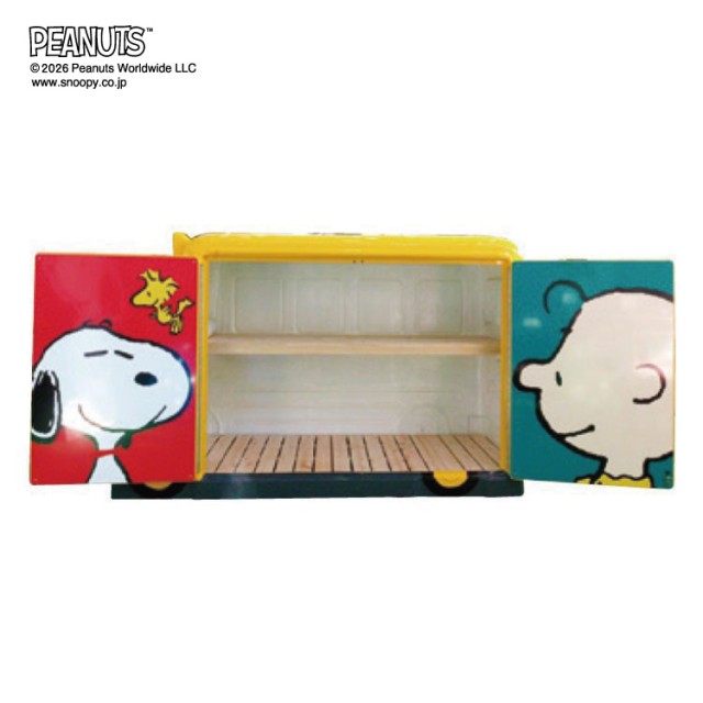 スヌーピー スクールバスのおかたづけBOX - チャイルドショップ
