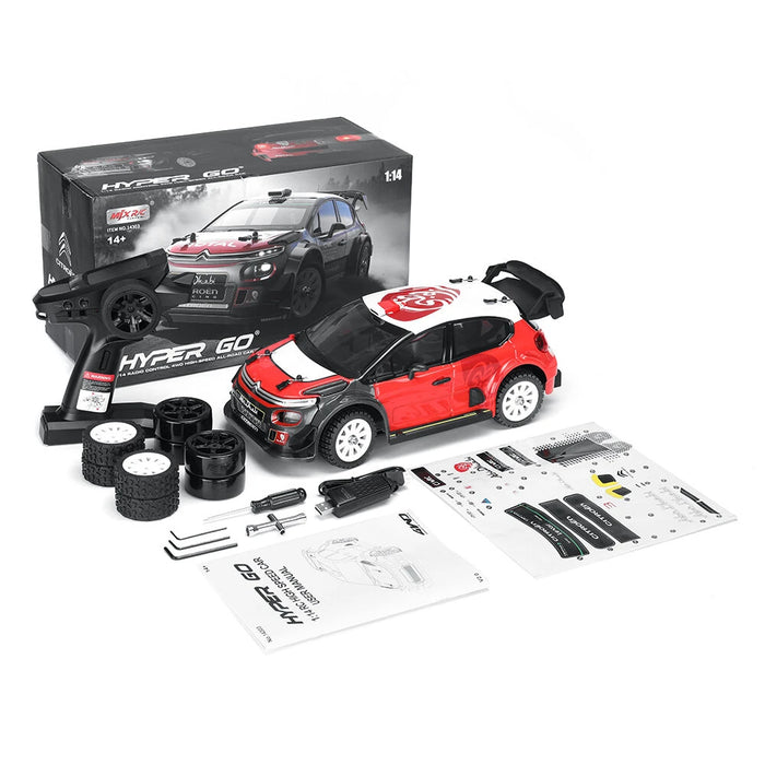MJX RC Cars | Hyper Go 14303 1/14 Brushless 4WD Drift & Rally Car