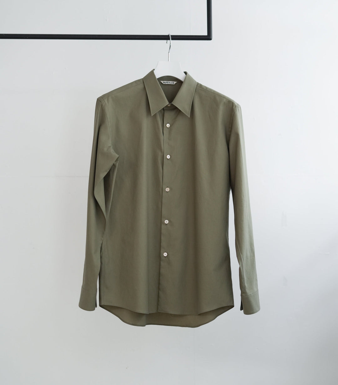 26SS】AURALEE WASHED FINX TWILL SLIM SHIRT. 