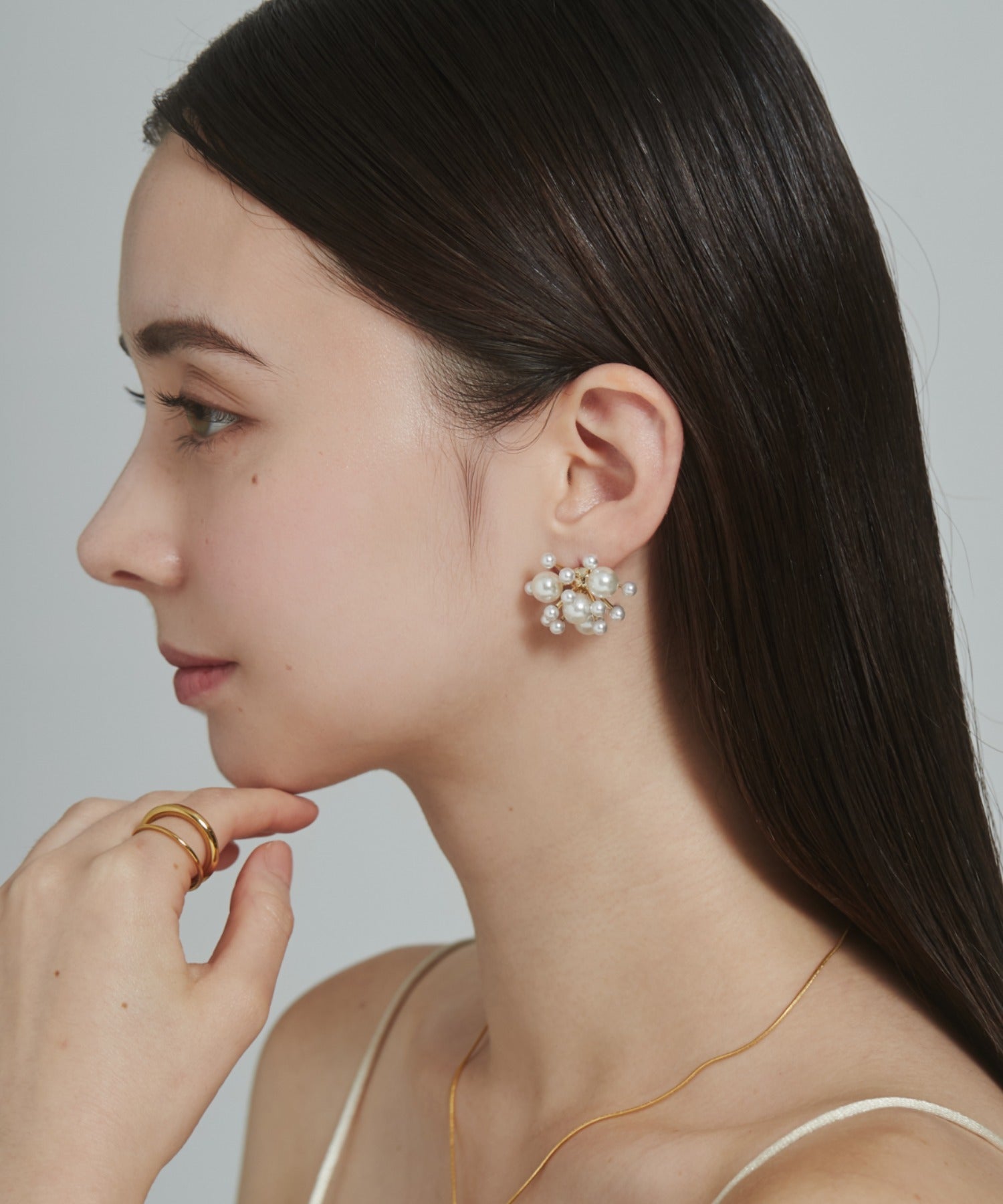 パールモチーフピアス (両耳用) – ciite'