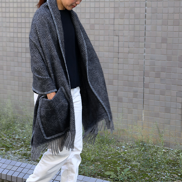 LAPUAN KANKURIT ラプアンカンクリ｜ポケットショール MARIA COMFOTA