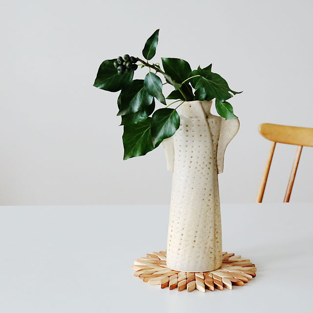 個別販売】Lisa Larson リサ・ラーソン｜WARDROBE COAT 花瓶 コート