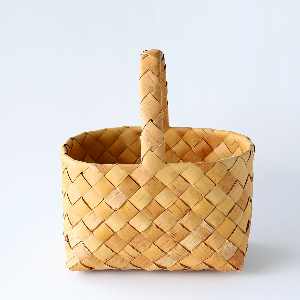 フィンランドの白樺かご/ハンドル付きバスケット/03サイズ COMFOTA