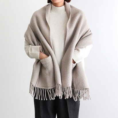 LAPUAN KANKURIT ラプアンカンクリ｜ポケットショール UNI COMFOTA