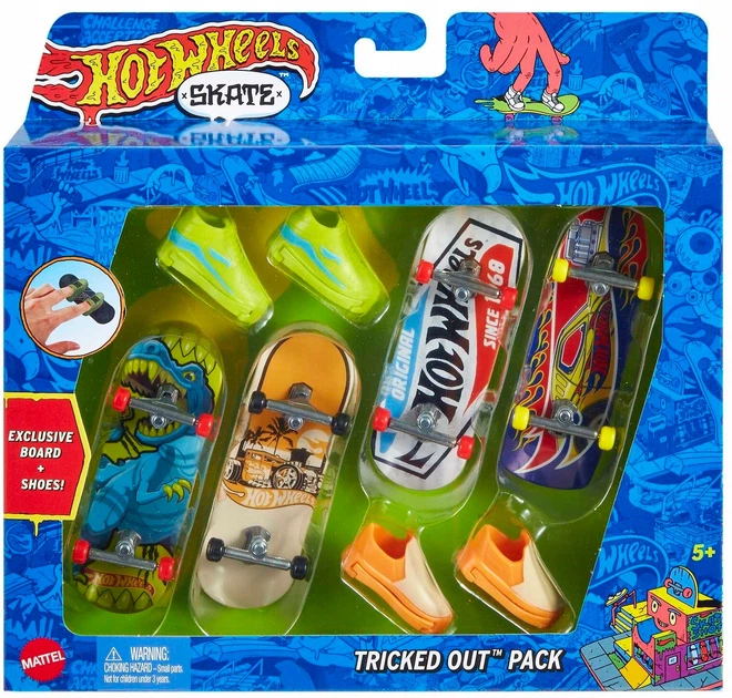 Набор игрушек Hot Wheels Fingerboard Skate (194735140305