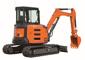 ZAXIS 後方超小旋回ミニショベル(U) ZX40U-5B ZAXIS 後方超小旋回ミニ