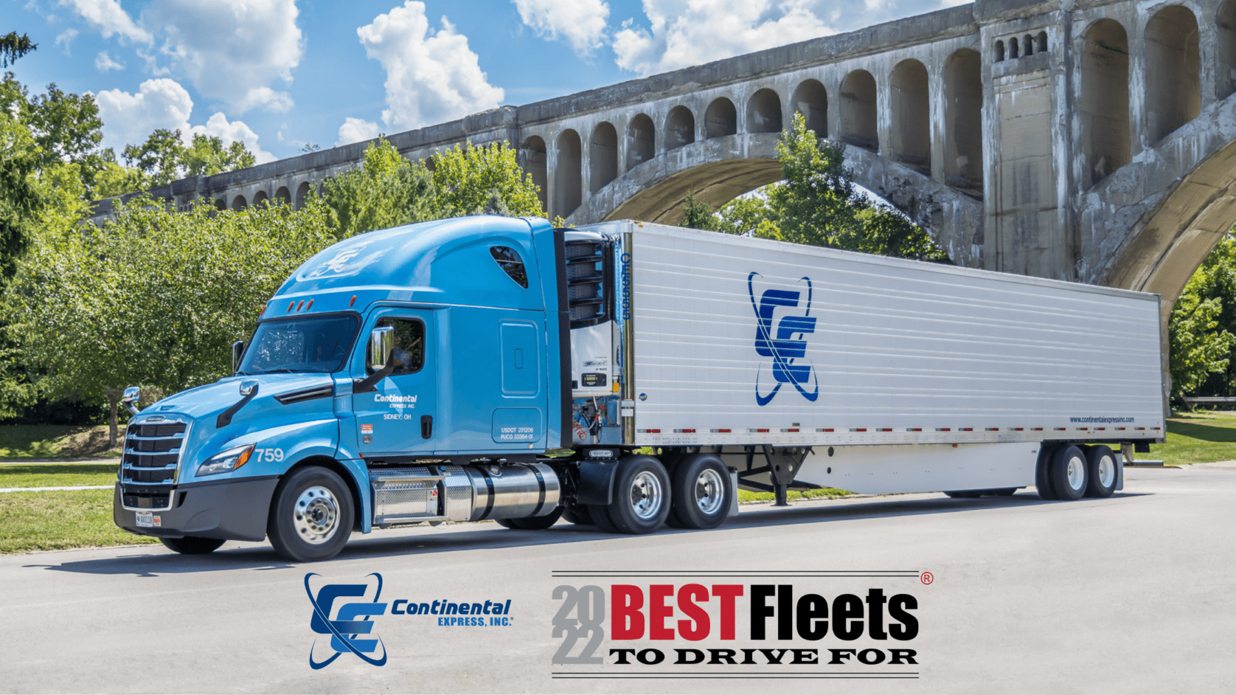 Continental Express makes Best Fleets to Drive For debut, Named on