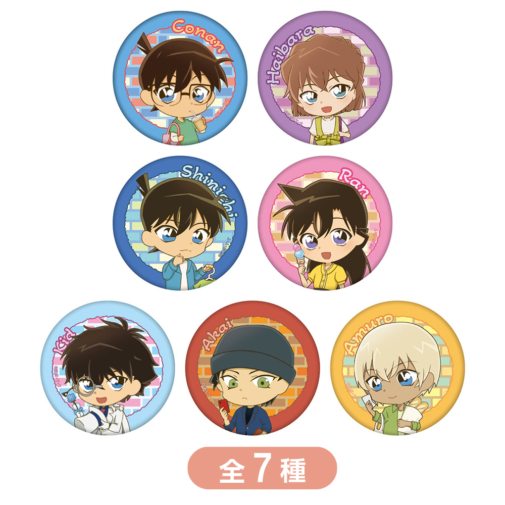 工藤新一 江戸川コナン 缶バッジ 名探偵コナン ポップアップストア