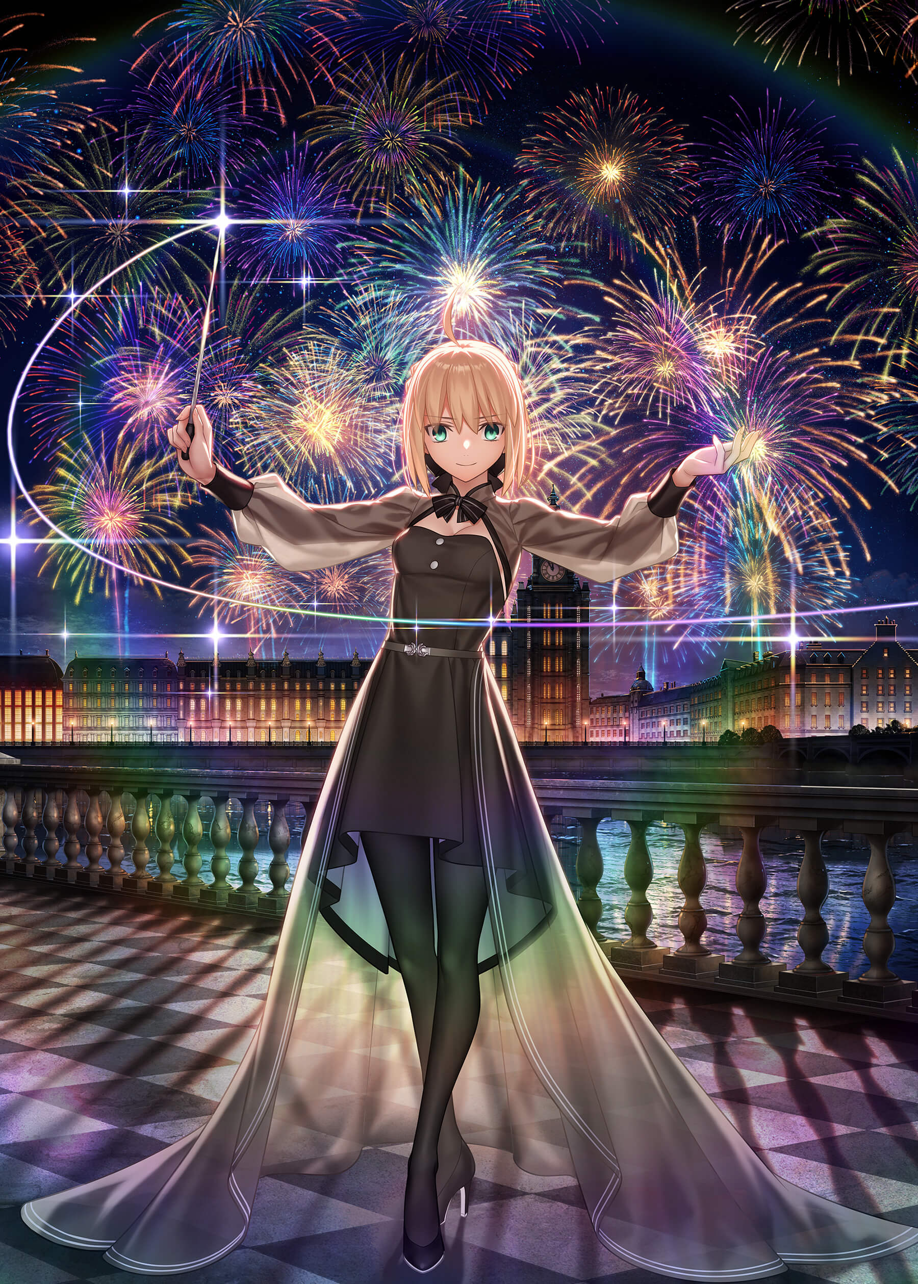 キャラファイングラフスクエア（L） Fate 20周年記念コンサート キャラ