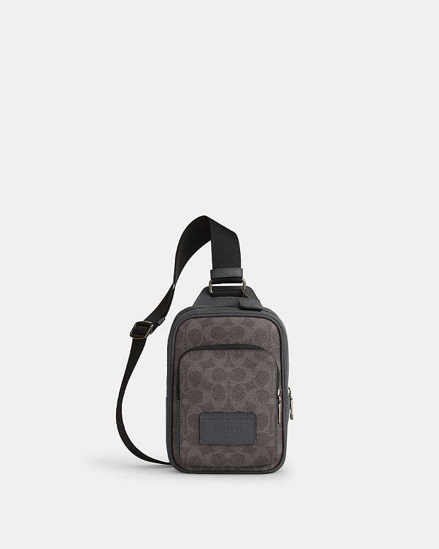 公式】コーチアウトレット | レーサー スリング パック・シグネチャー