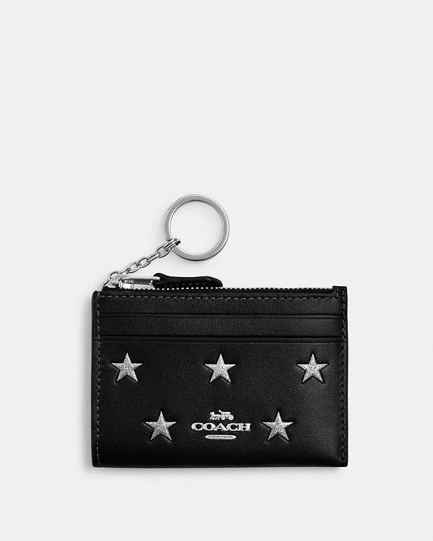 公式】コーチアウトレット | ミニ スキニー ID ケース・スター プリント