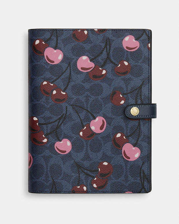 公式】コーチアウトレット | ノートブック・シグネチャー キャンバス