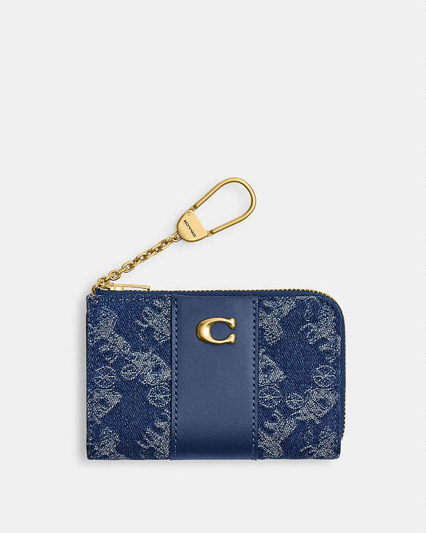 公式】COACH – コーチ | エッセンシャル Lジップ キー ケース・ホース