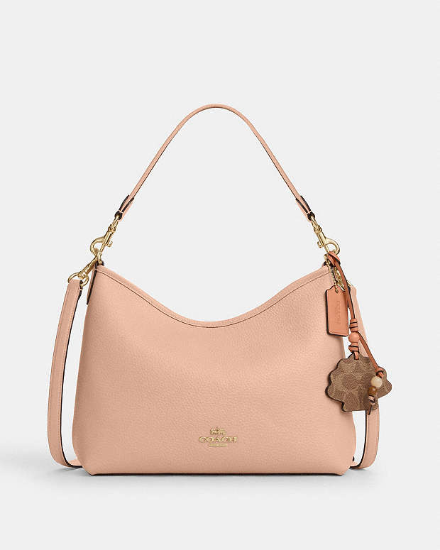 COACH® PT | Laurel Shoulder Bag With Shell Charm