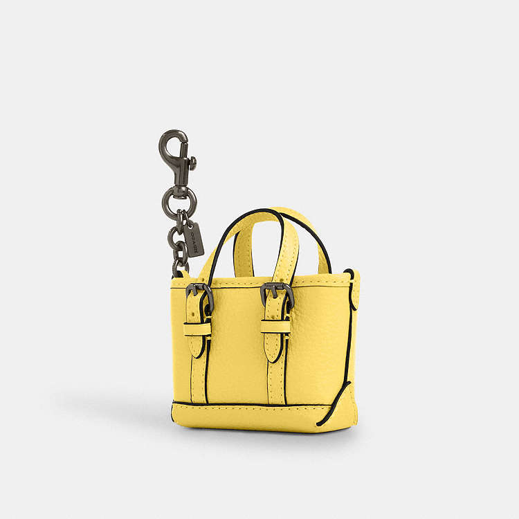 COACH® Outlet | Mini Warner Tote Bag Charm