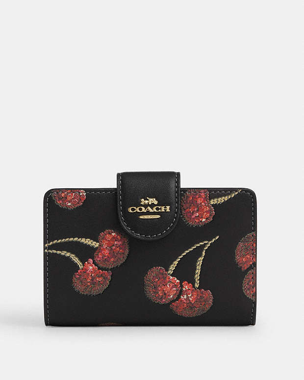 公式】コーチアウトレット | ミディアム コーナー ジップ ウォレット