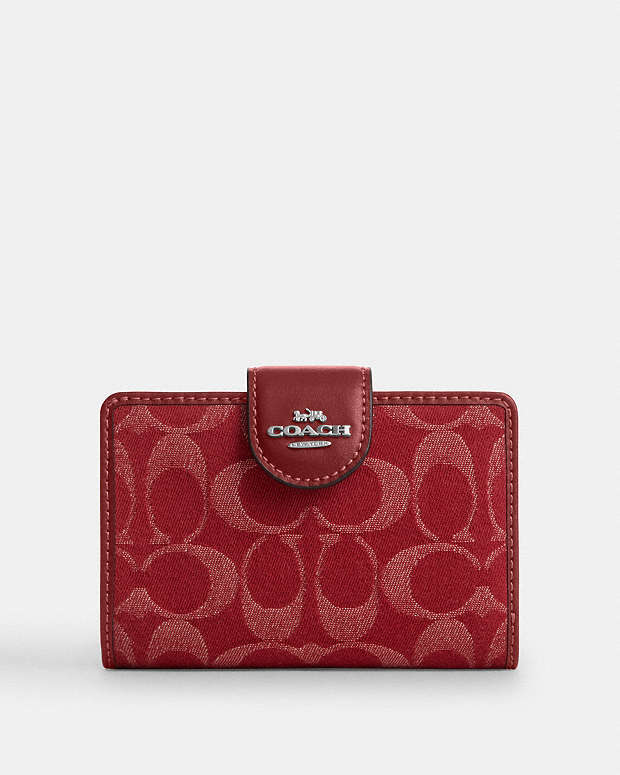公式】コーチアウトレット | ミディアム コーナー ジップ ウォレット