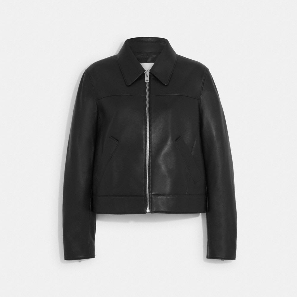 COACH® Outlet | Leather Jacket