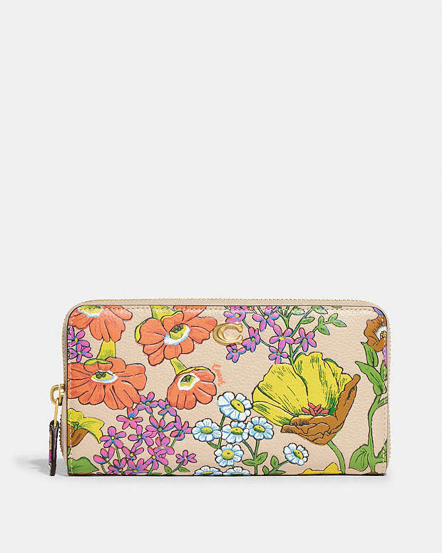 公式】COACH – コーチ | アコーディオン ジップ ウォレット