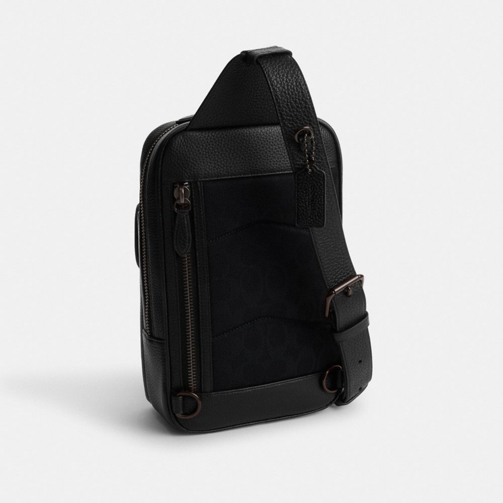 COACH公式】 コーチ ボディバッグ 黒 ベックパック CM380 公式】COACH