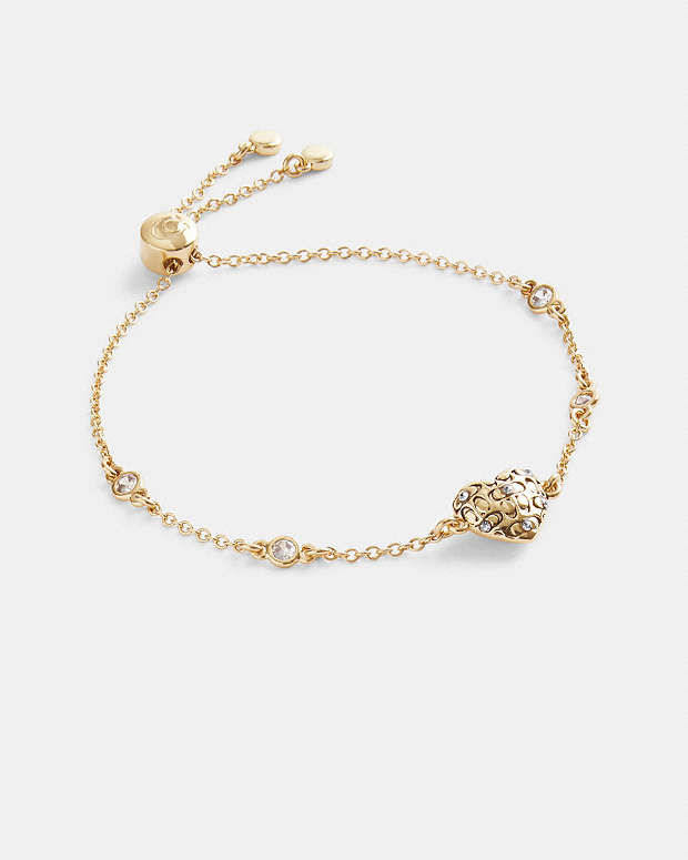 公式】COACH – コーチ | キルテッド シグネチャー ハート スライダー