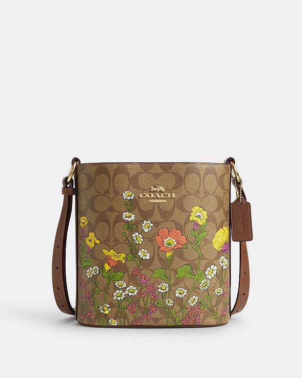 公式】コーチアウトレット | ソフィー バケット バッグ・シグネチャー