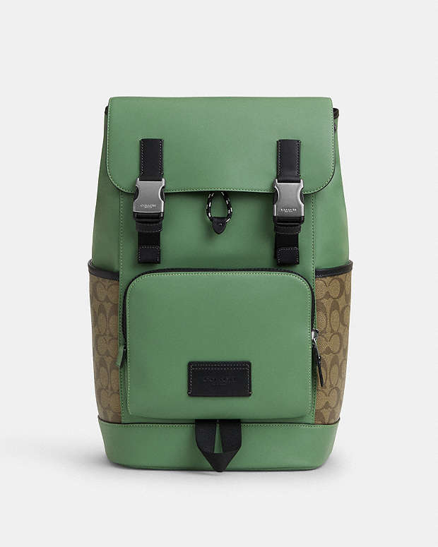 COACH オリーブグリーン スリングバッグ COACH オリーブグリーン