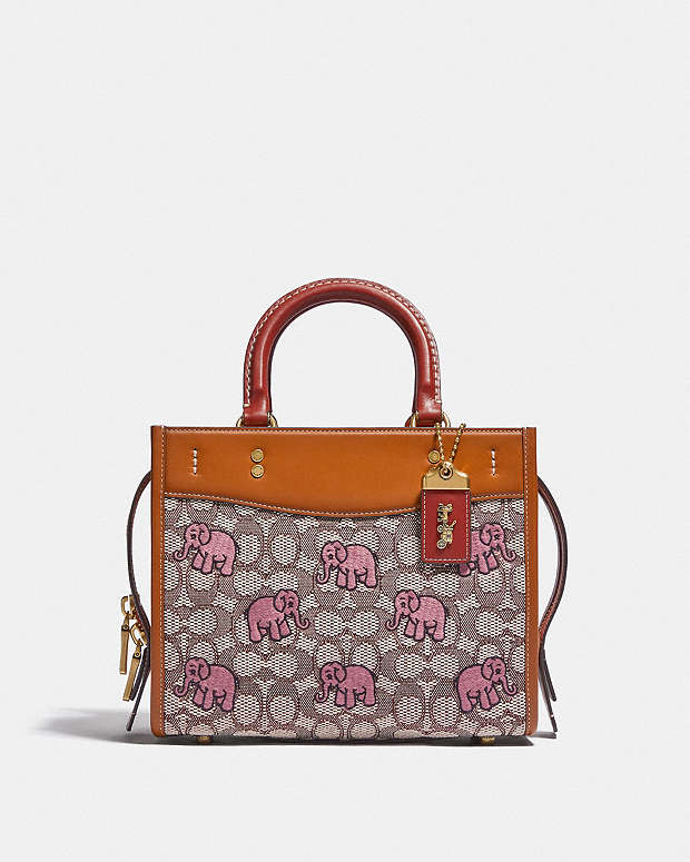 公式】COACH – コーチ | ローグ 25 シグネチャー テキスタイル ジャ