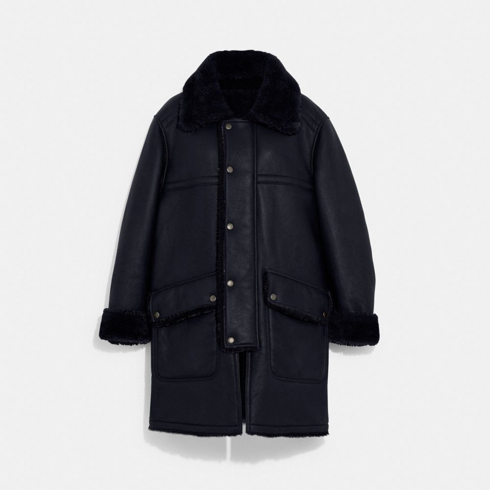 公式】COACH – コーチ | リバーシブル シアリング コート