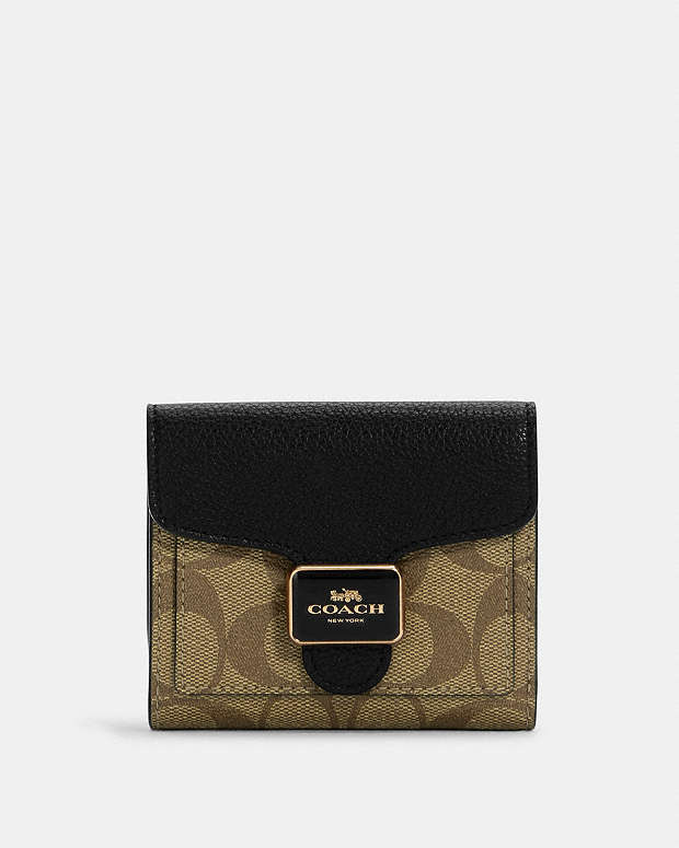 公式】コーチアウトレット | ペッパー ウォレット シグネチャー キャンバス