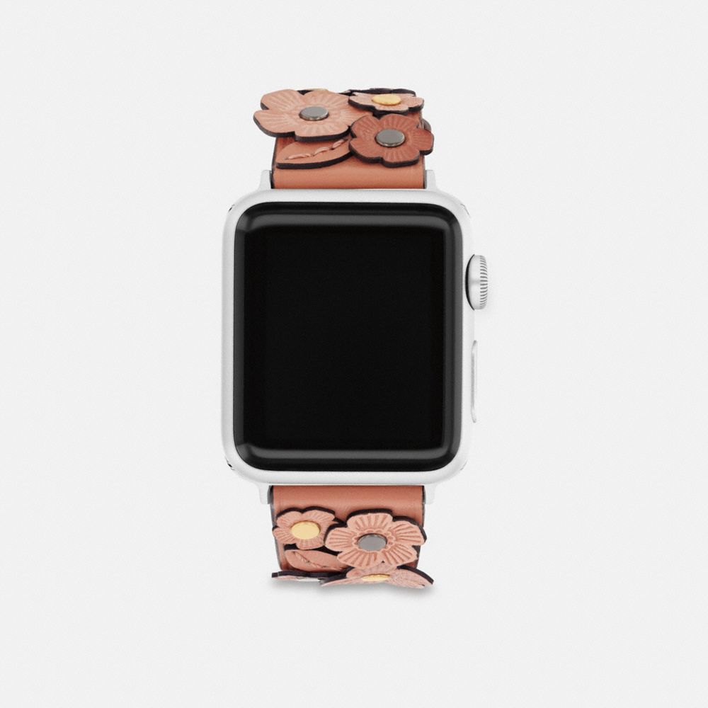 公式】COACH – コーチ | APPLE WATCH® ストラップ・ティー ローズ・38MM