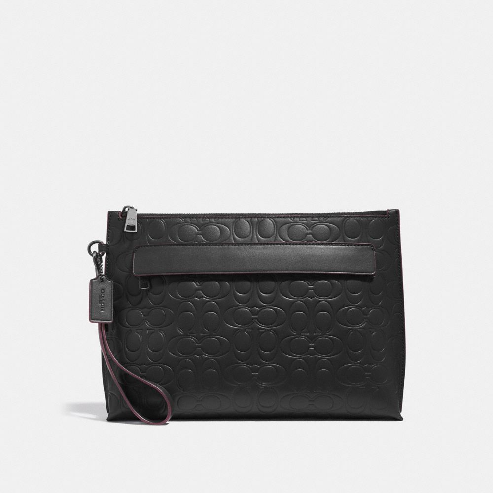 COACH® Outlet | Pouch In Signature Leather