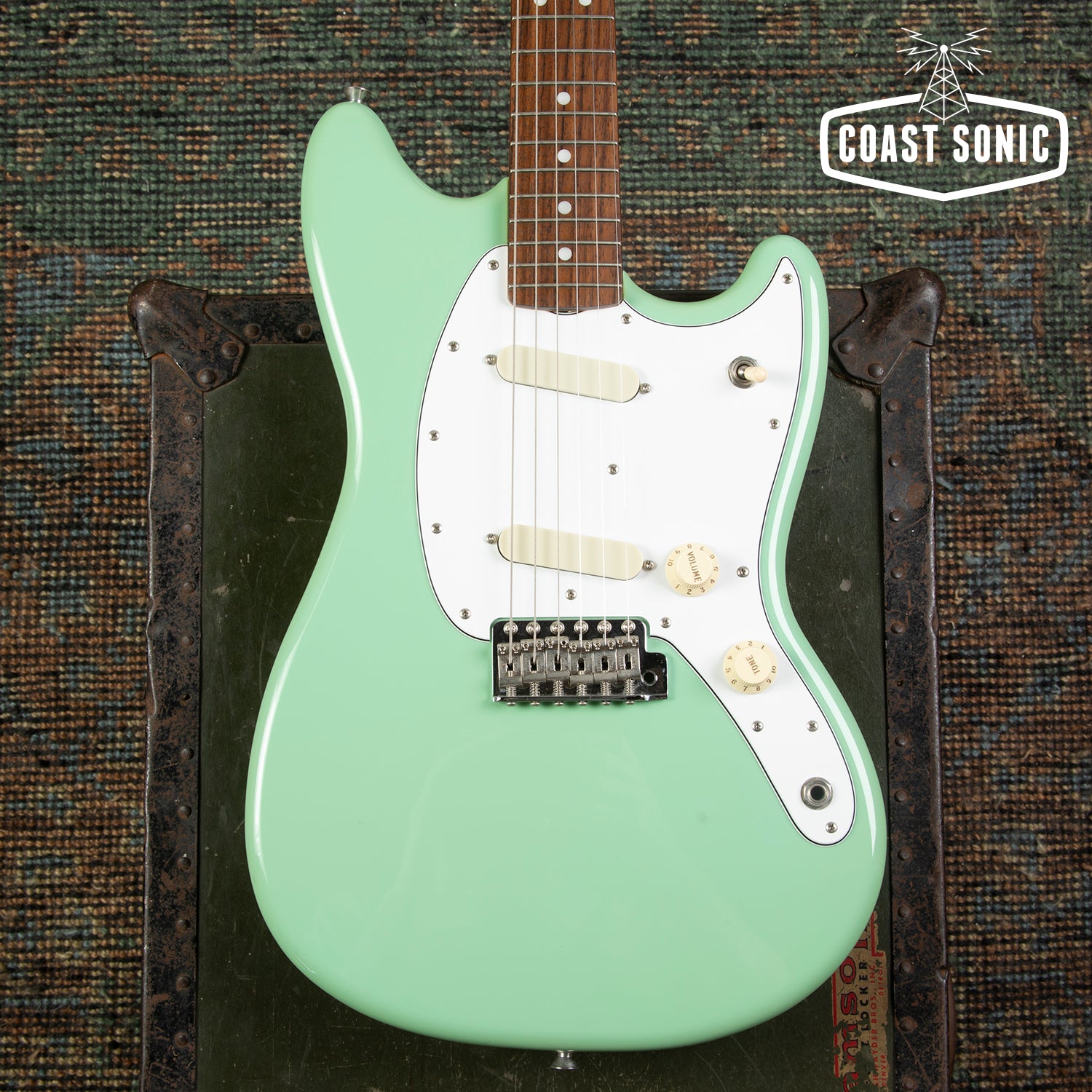 2020 Fender Char Artist Series Mustang Limited Edition Seafoam Green M