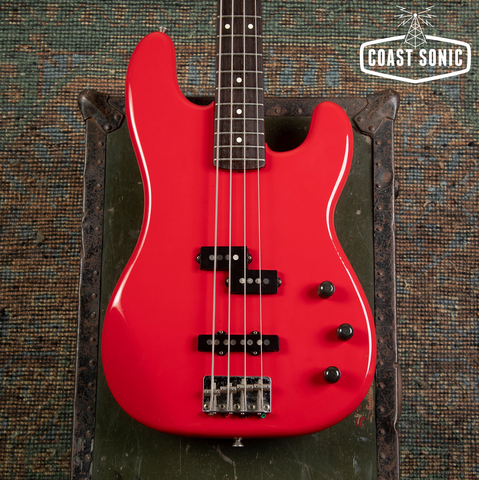 Rare 1983 Squier JV Contemporary Precision-Jazz Bass PJ555 (Pre-Boxer