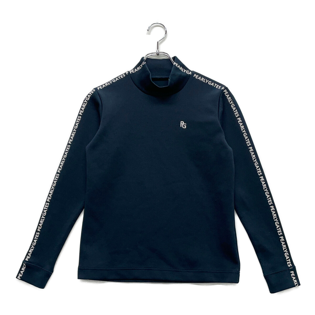 PGG ハイブリッドメッシュ長袖モックネックカットソー 4 パーリー