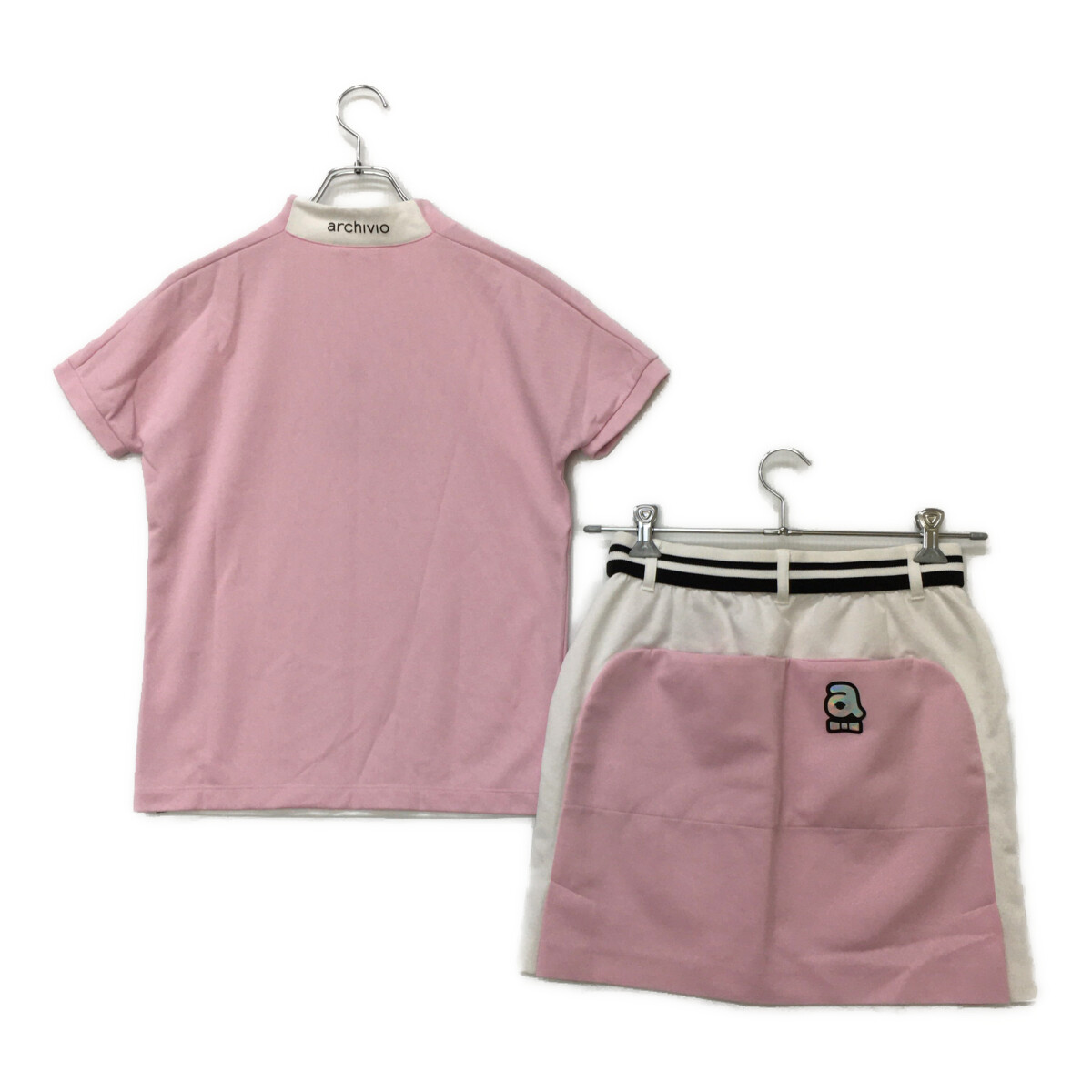 アルチビオ セットアップ 半袖モックネック スカート ゴルフウェア